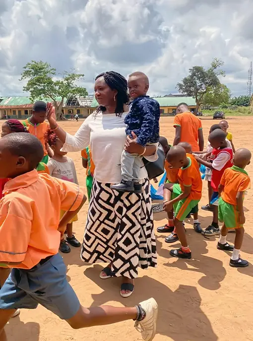 Kind Heart Foundation shoe outreach in Eastern Nigeria