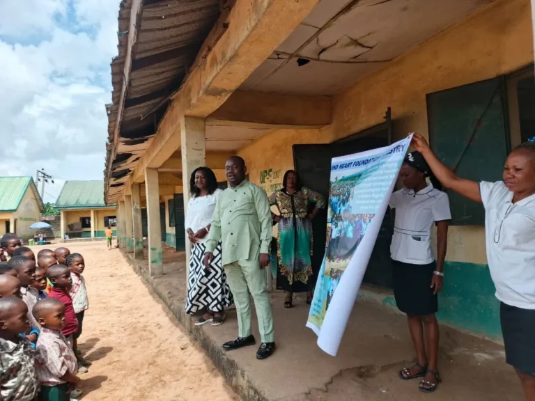 Kind Heart Foundation shoe outreach in Eastern Nigeria